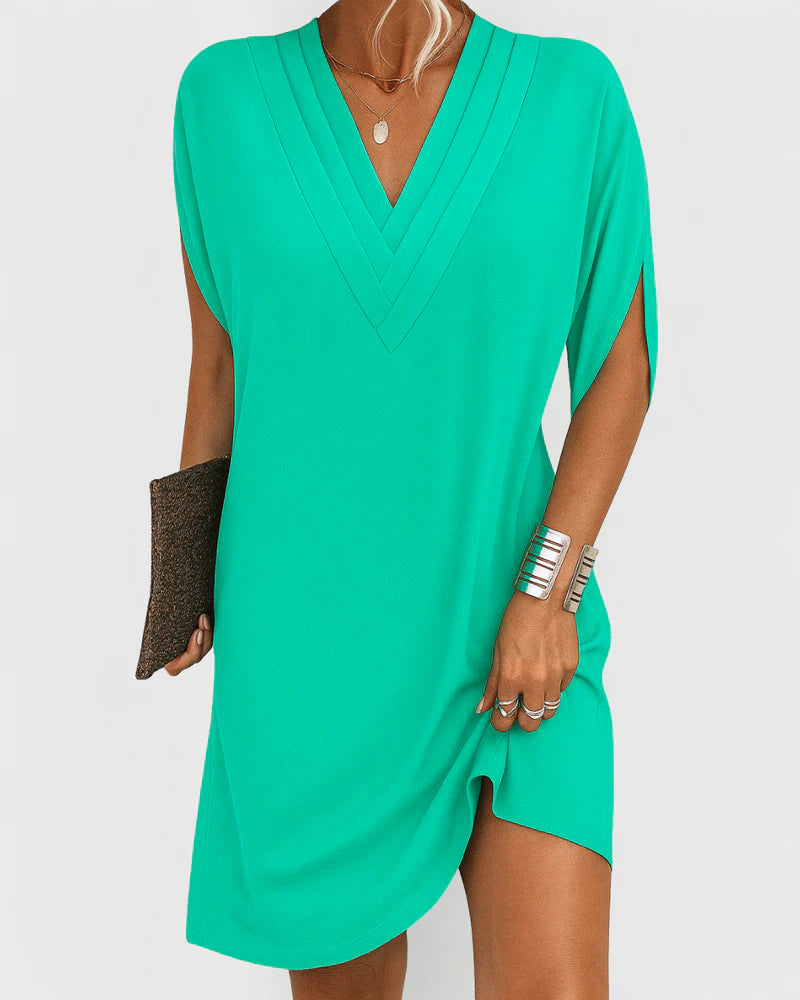 Sofia™ - Abito Elegante Estivo con Scollo a V