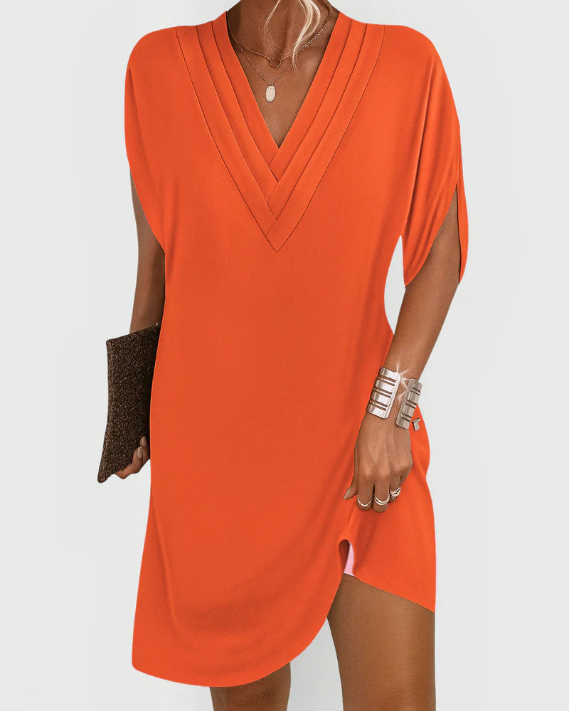 Sofia™ - Abito Elegante Estivo con Scollo a V